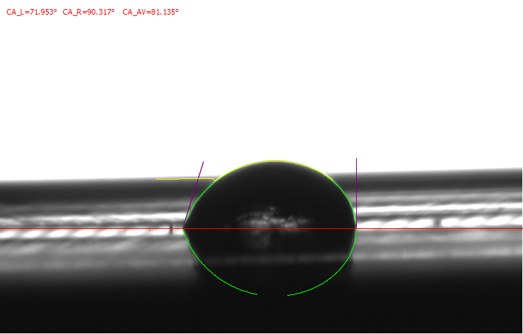 「水滴角测量仪」3D接触角测量是表征材料物理化学性质的最好方法